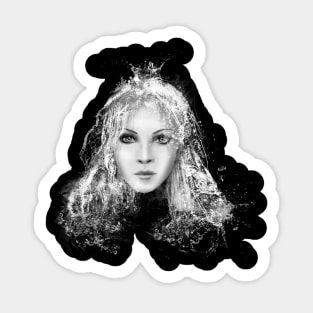 Water queen Sticker